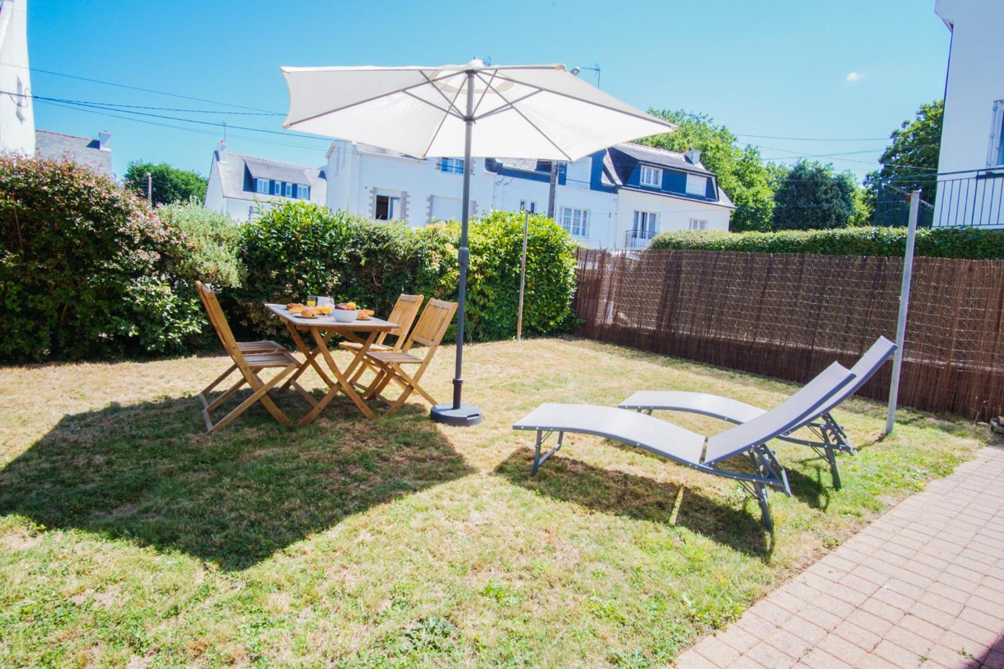 -Le Sentier- Elegant T3 Avec Jardin Proche Mer Concarneau Exteriér fotografie