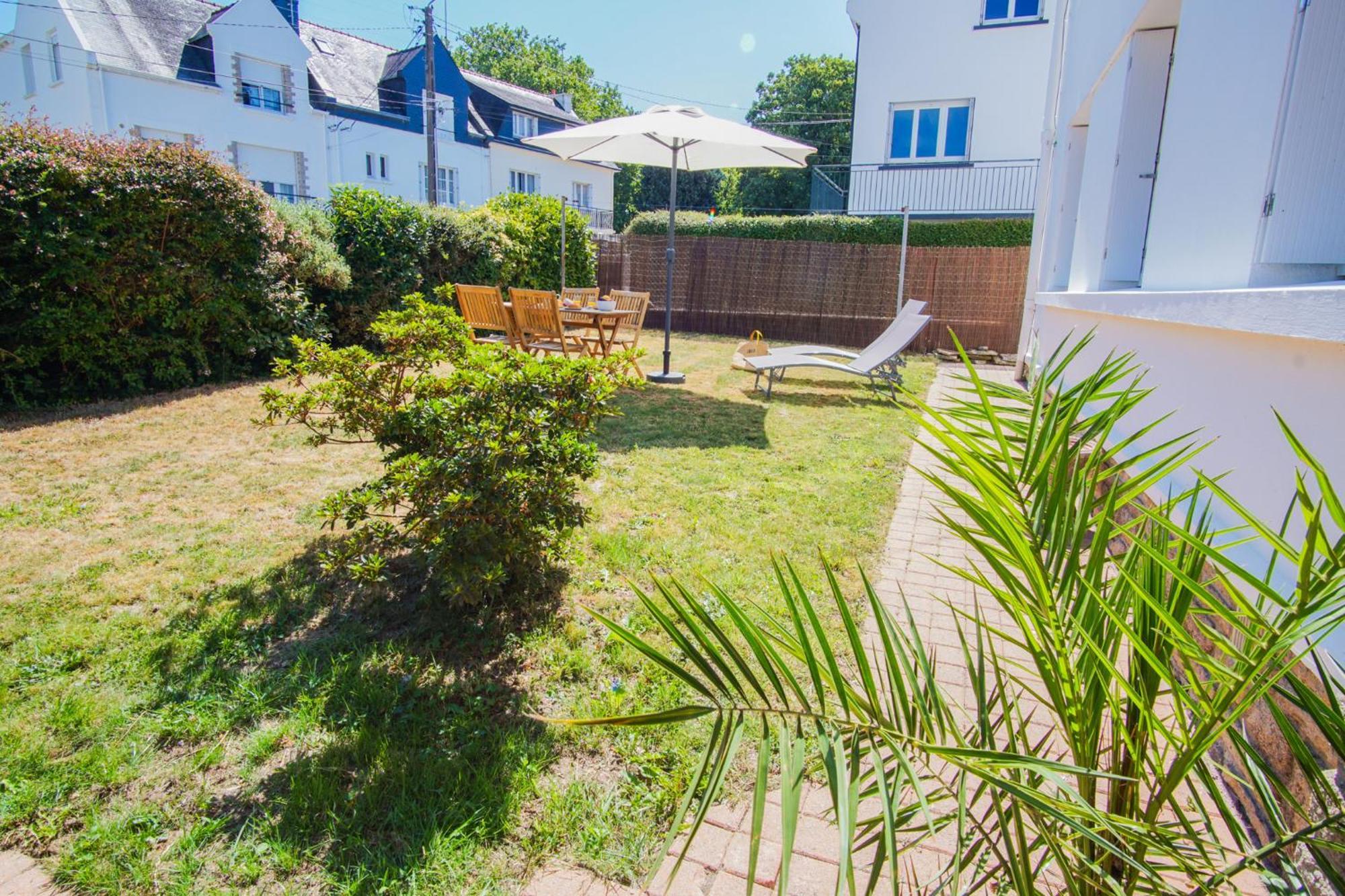 -Le Sentier- Elegant T3 Avec Jardin Proche Mer Concarneau Exteriér fotografie